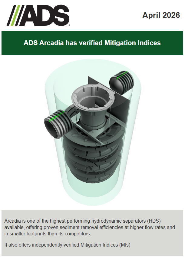 ADS Arcadia has verified Mitigation Indices | Latest Newsletter